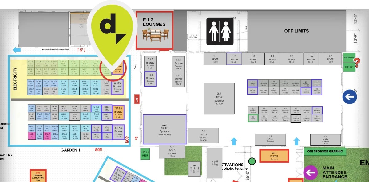 Floor map