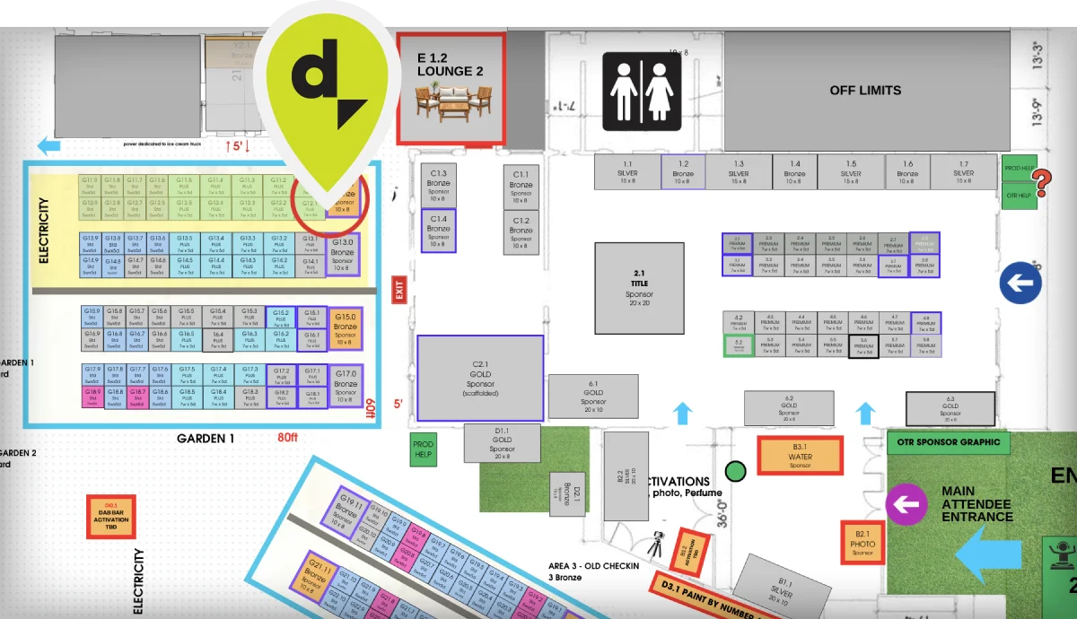 Floor map